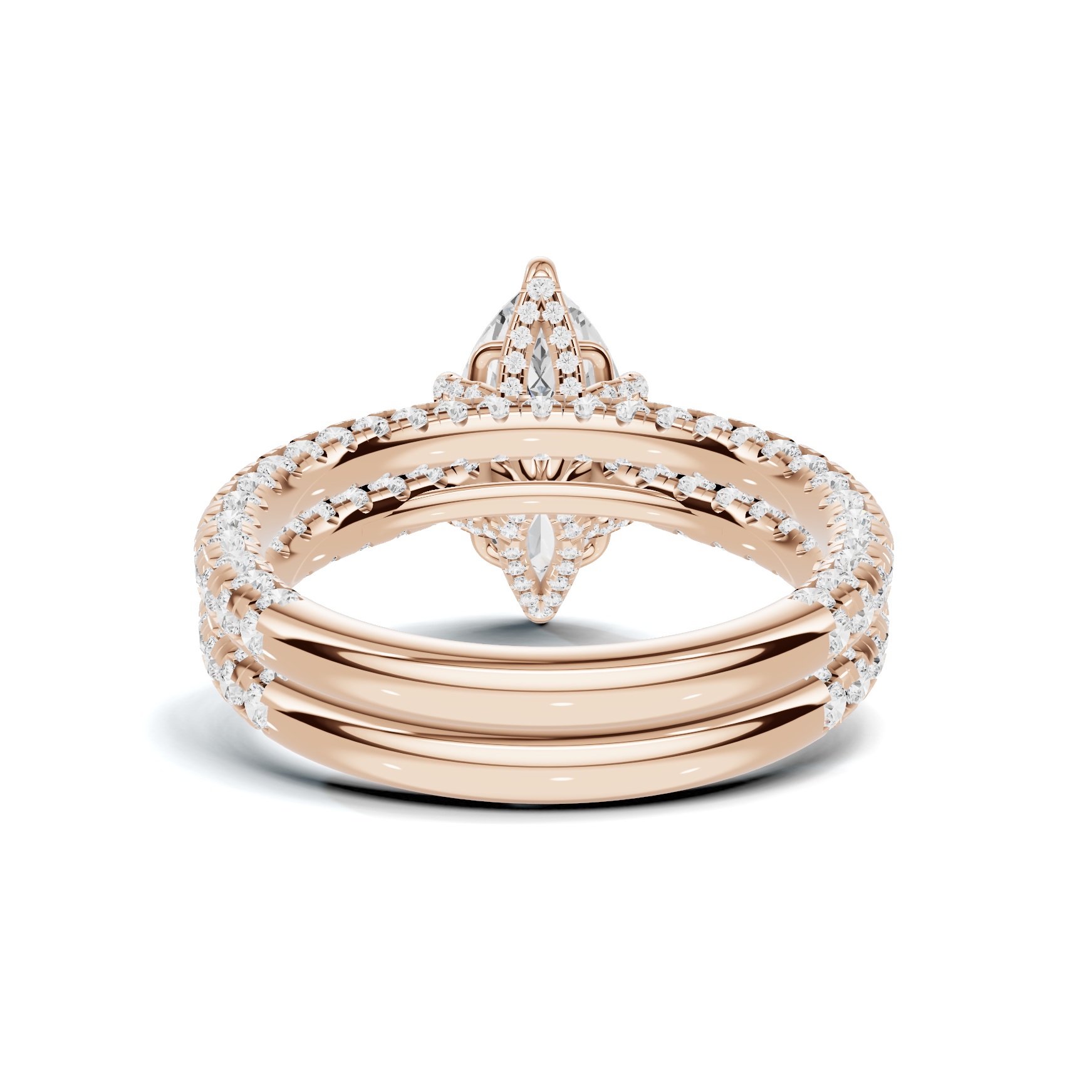 Brilliant Double Band Ring