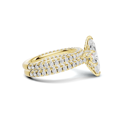 Brilliant Double Band Ring