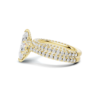Brilliant Double Band Ring