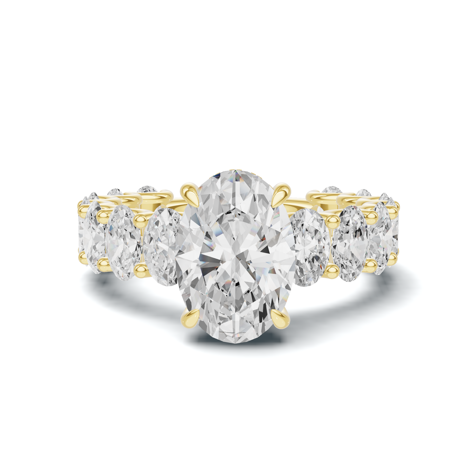 Brilliant Infinite Eternity Ring