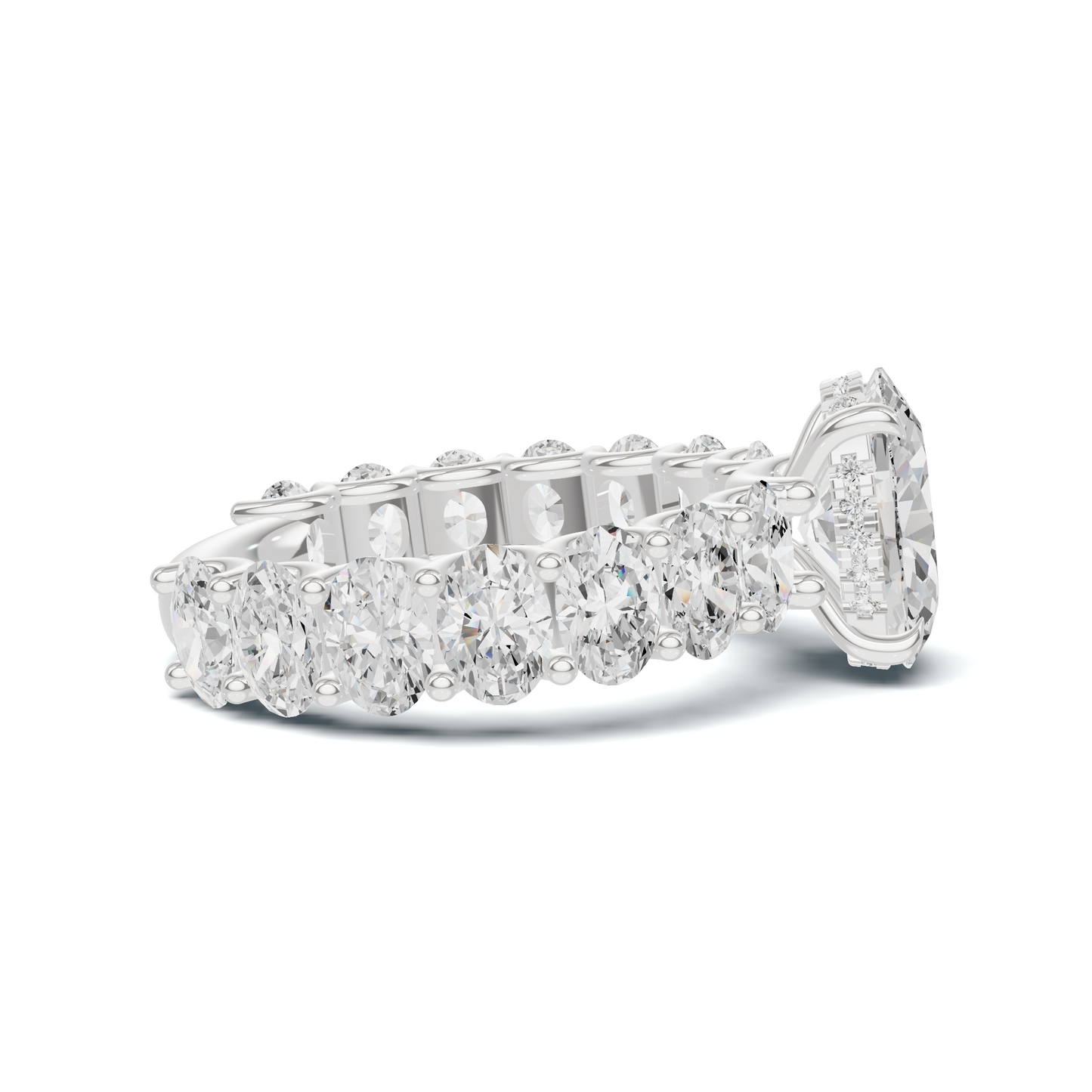 Brilliant Infinite Eternity Ring