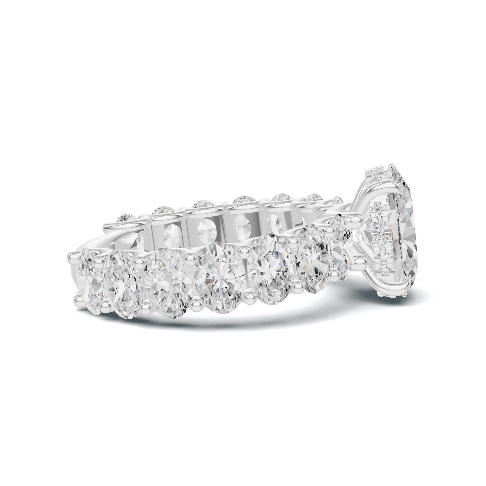Brilliant Infinite Eternity Ring