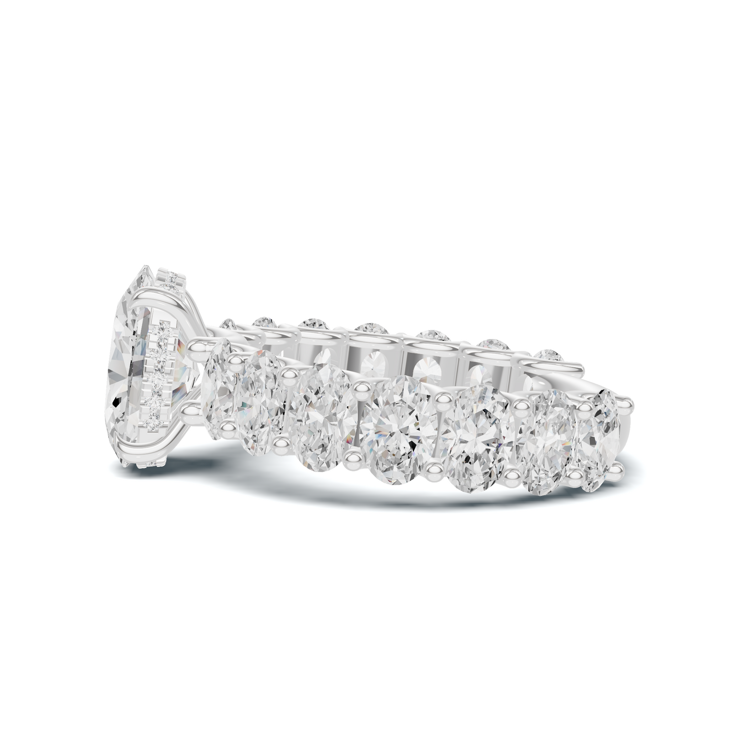 Brilliant Infinite Eternity Ring