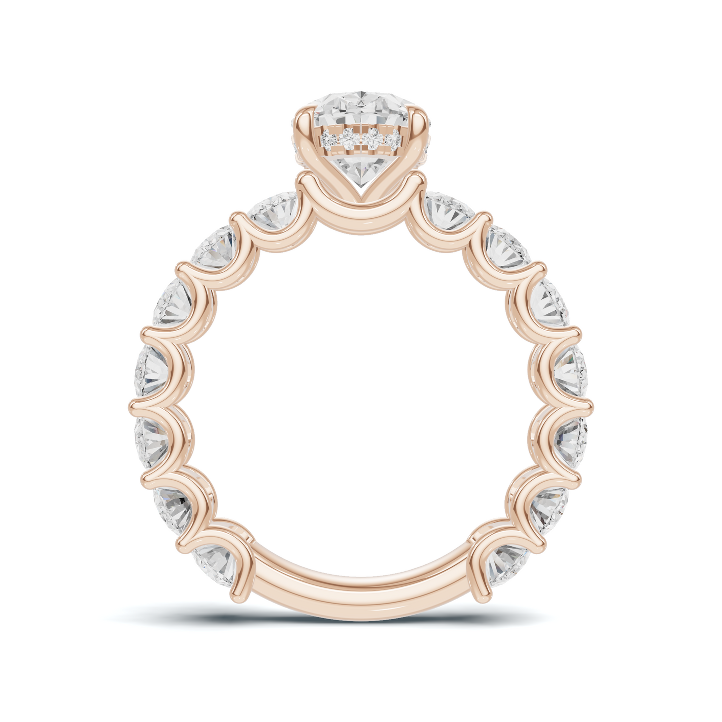 Brilliant Infinite Eternity Ring