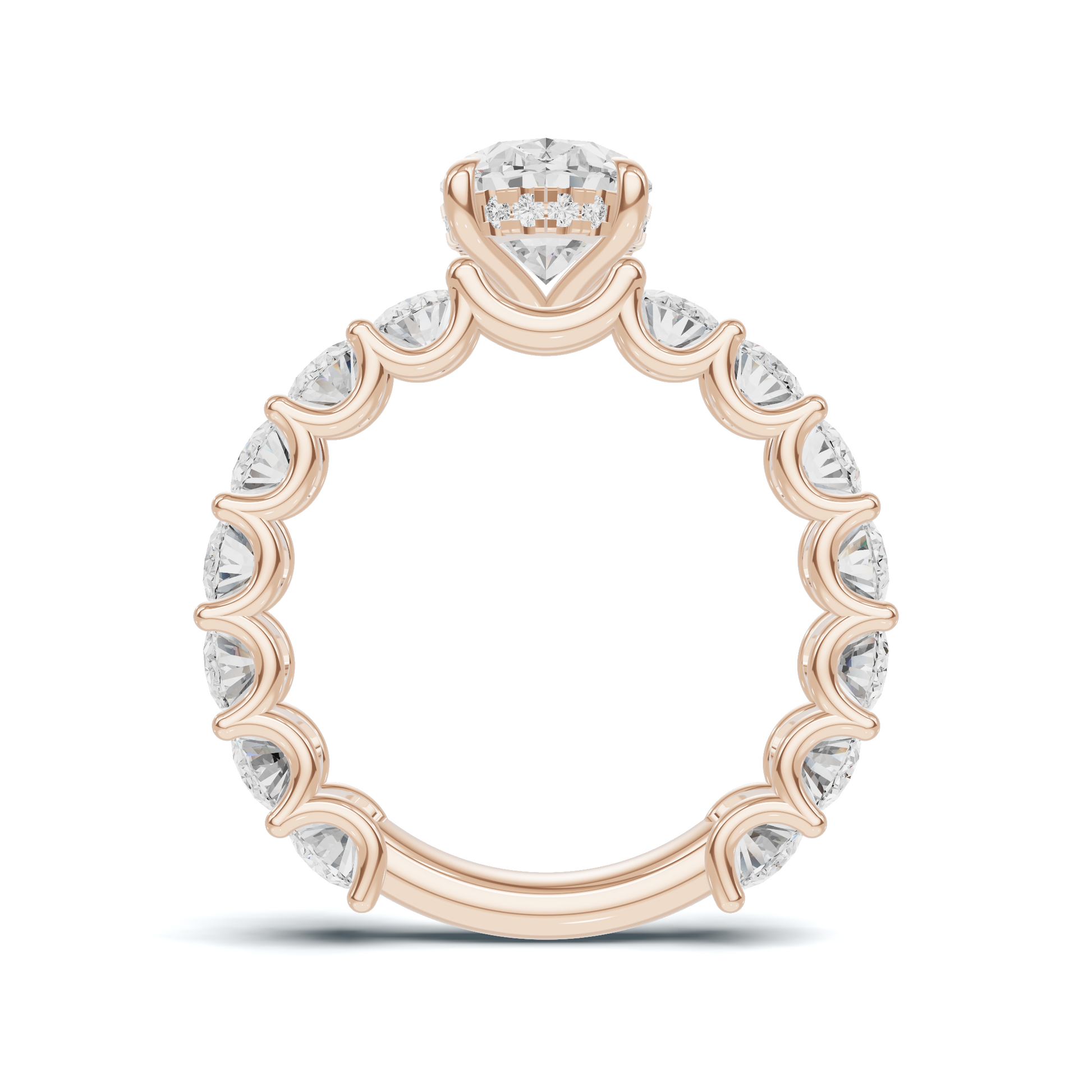 Brilliant Infinite Eternity Ring