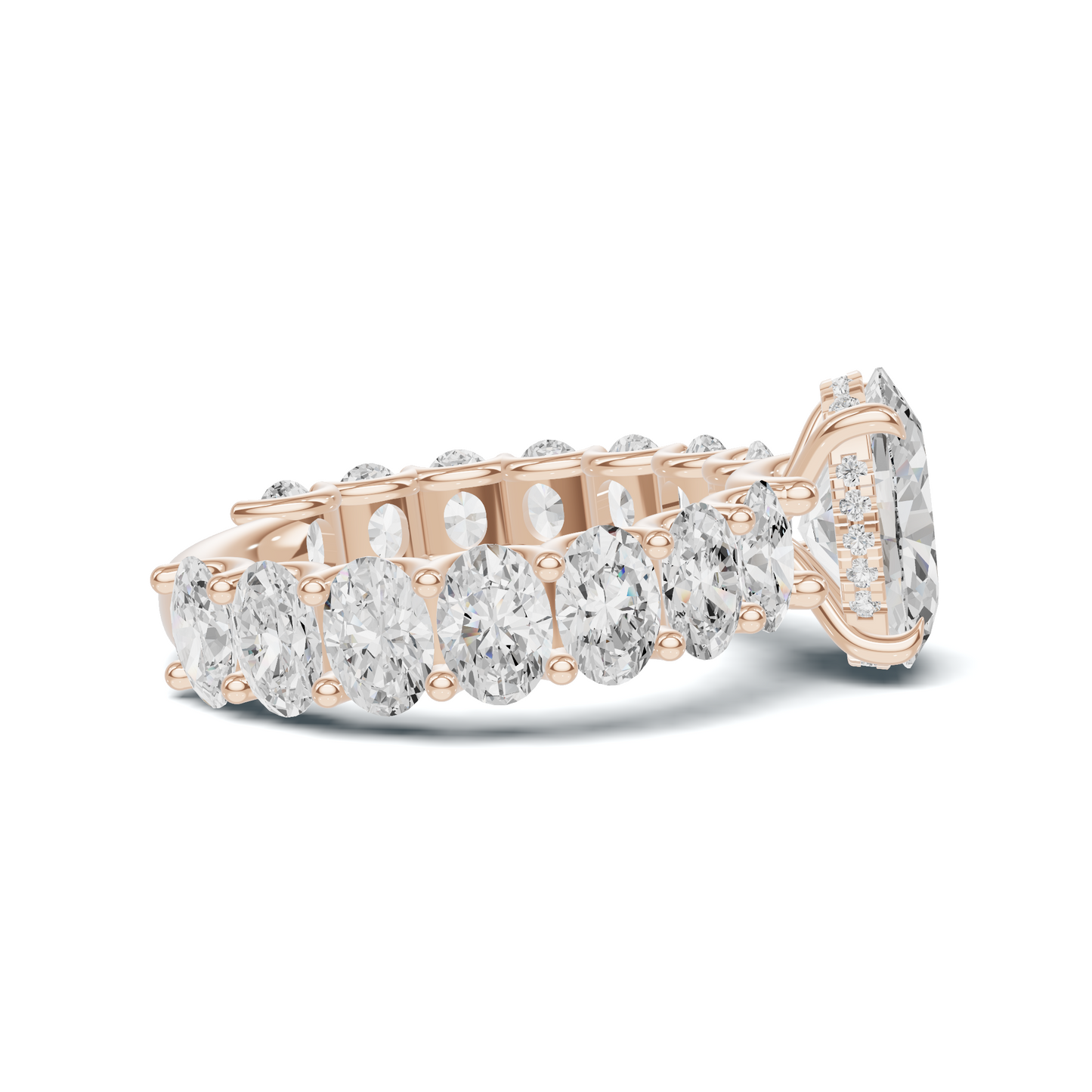 Brilliant Infinite Eternity Ring