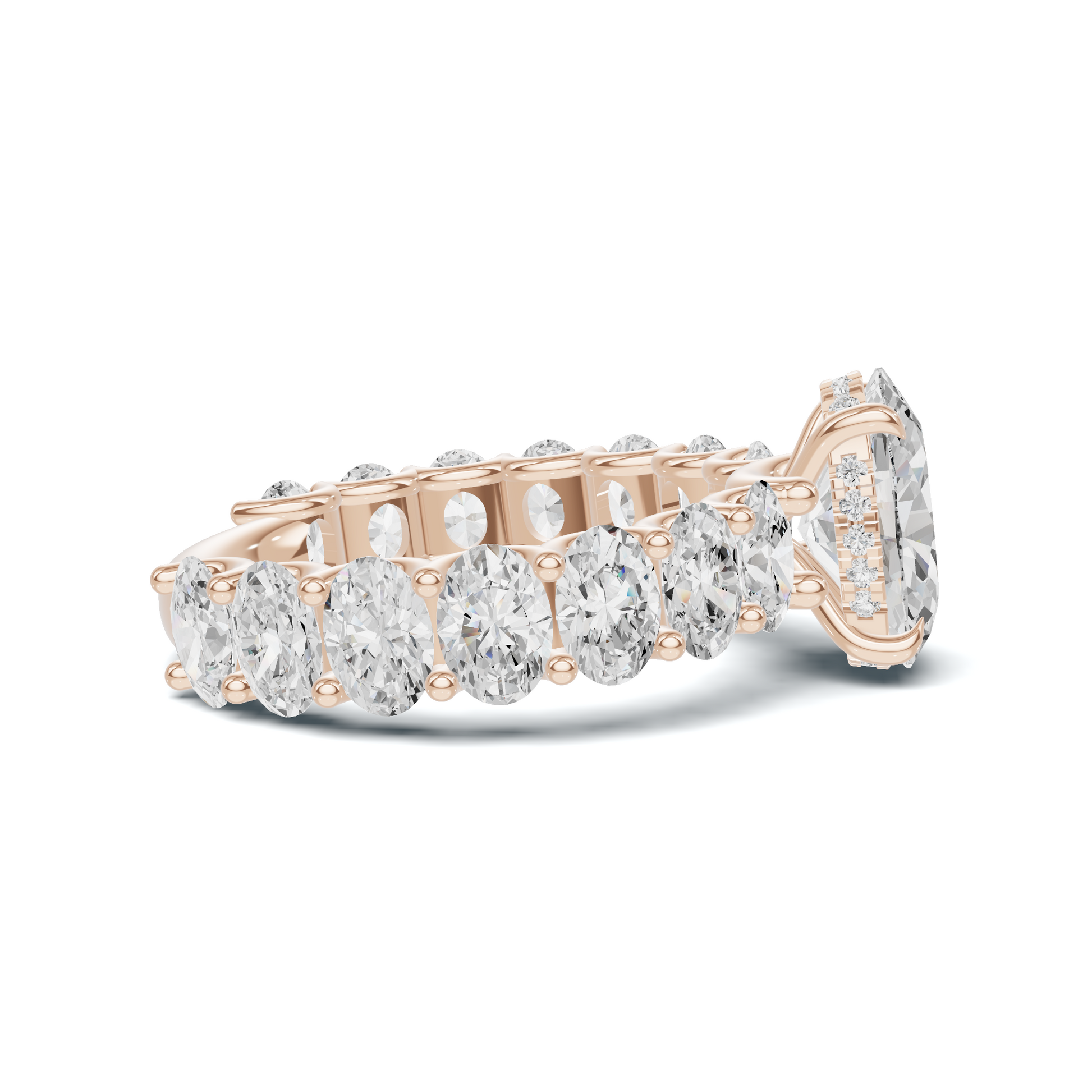 Brilliant Infinite Eternity Ring