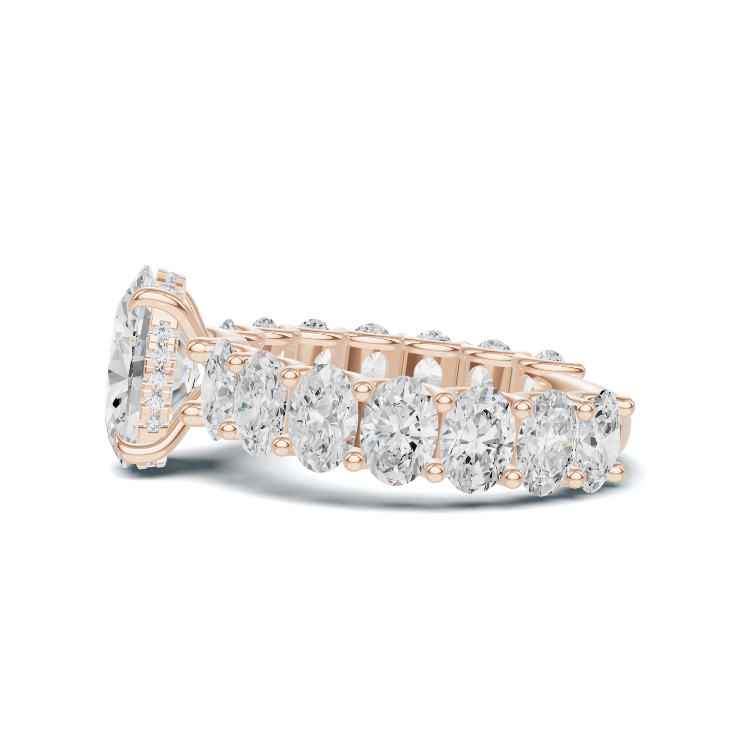 Brilliant Infinite Eternity Ring