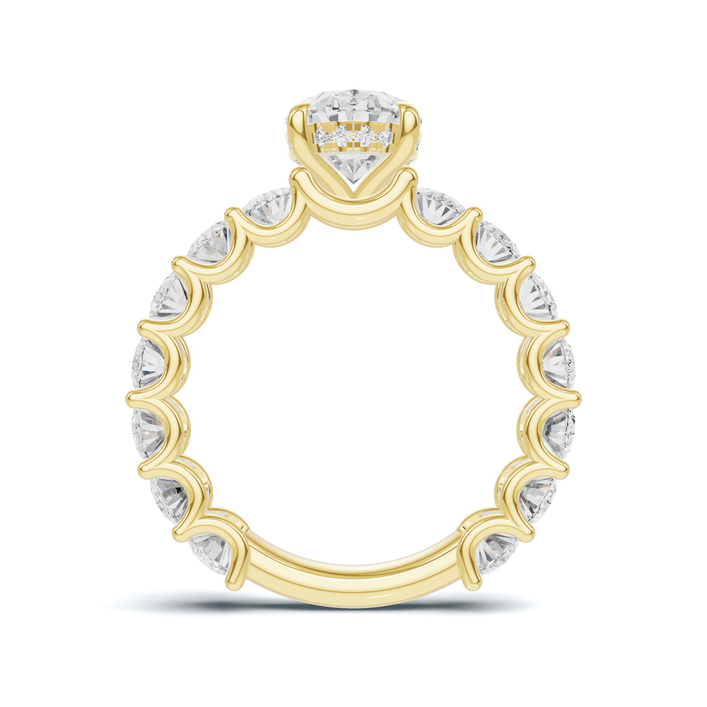 Brilliant Infinite Eternity Ring