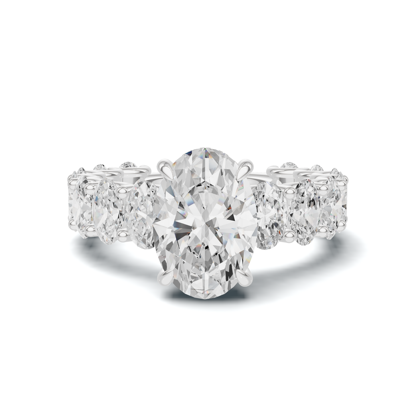 Brilliant Infinite Eternity Ring