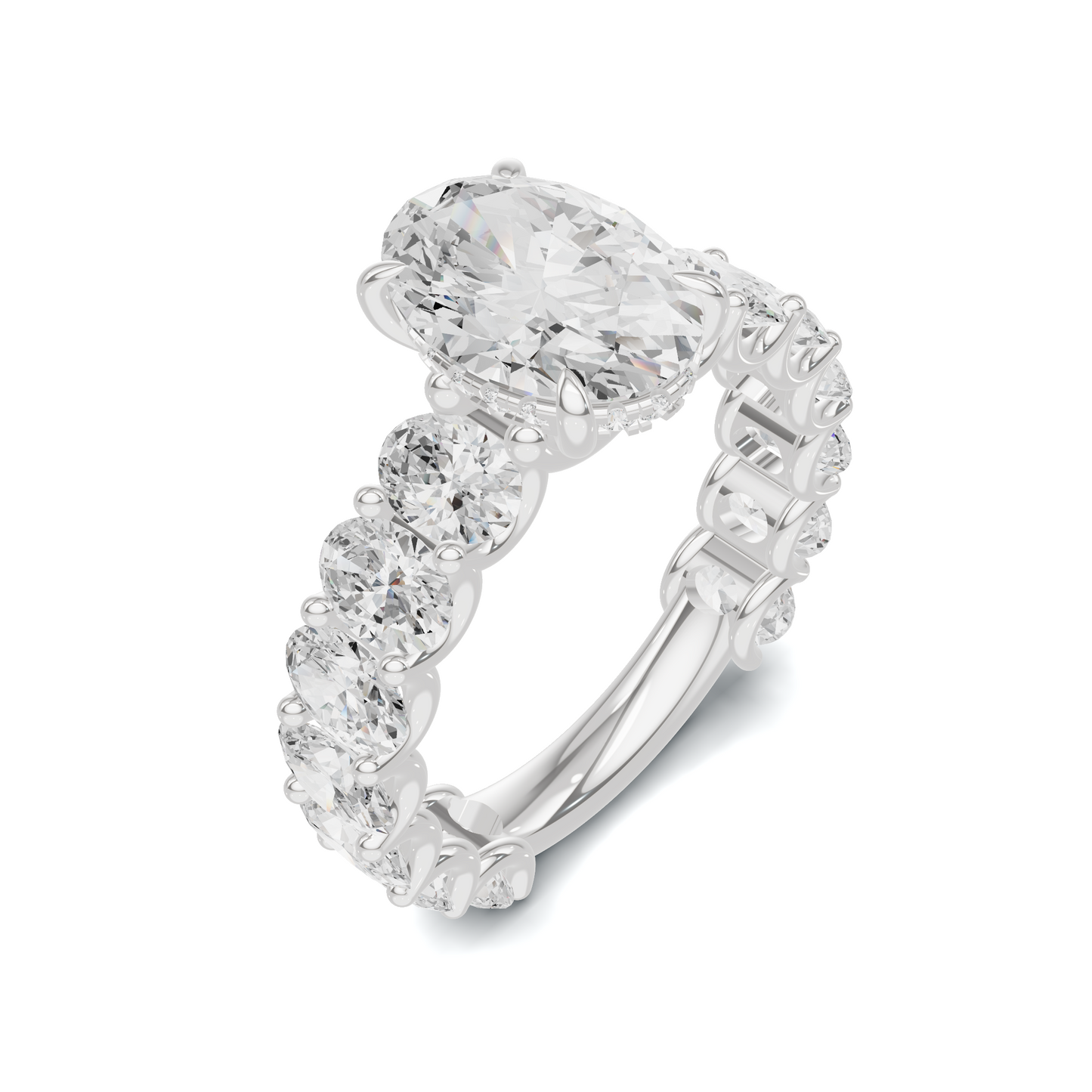 Brilliant Infinite Eternity Ring