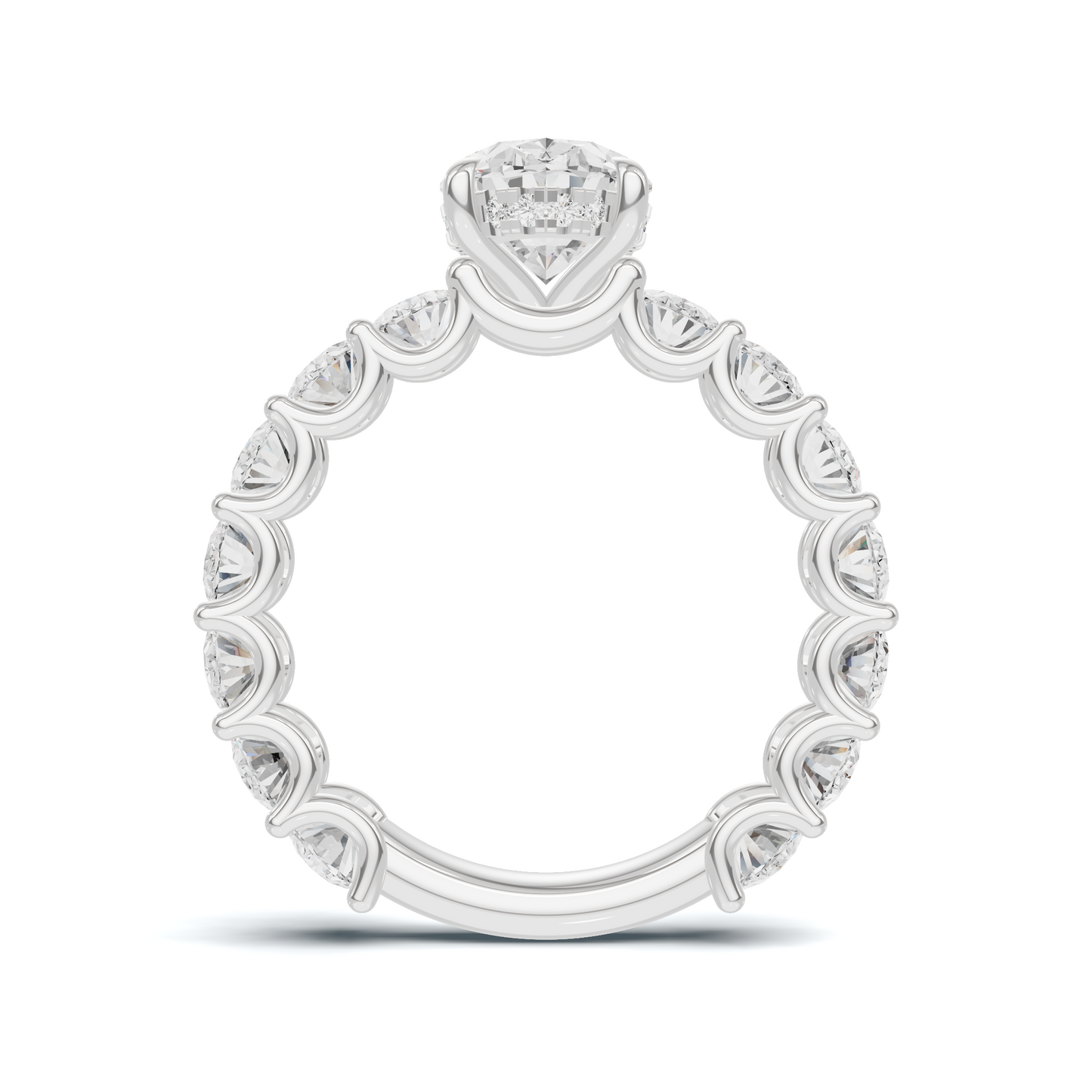 Brilliant Infinite Eternity Ring