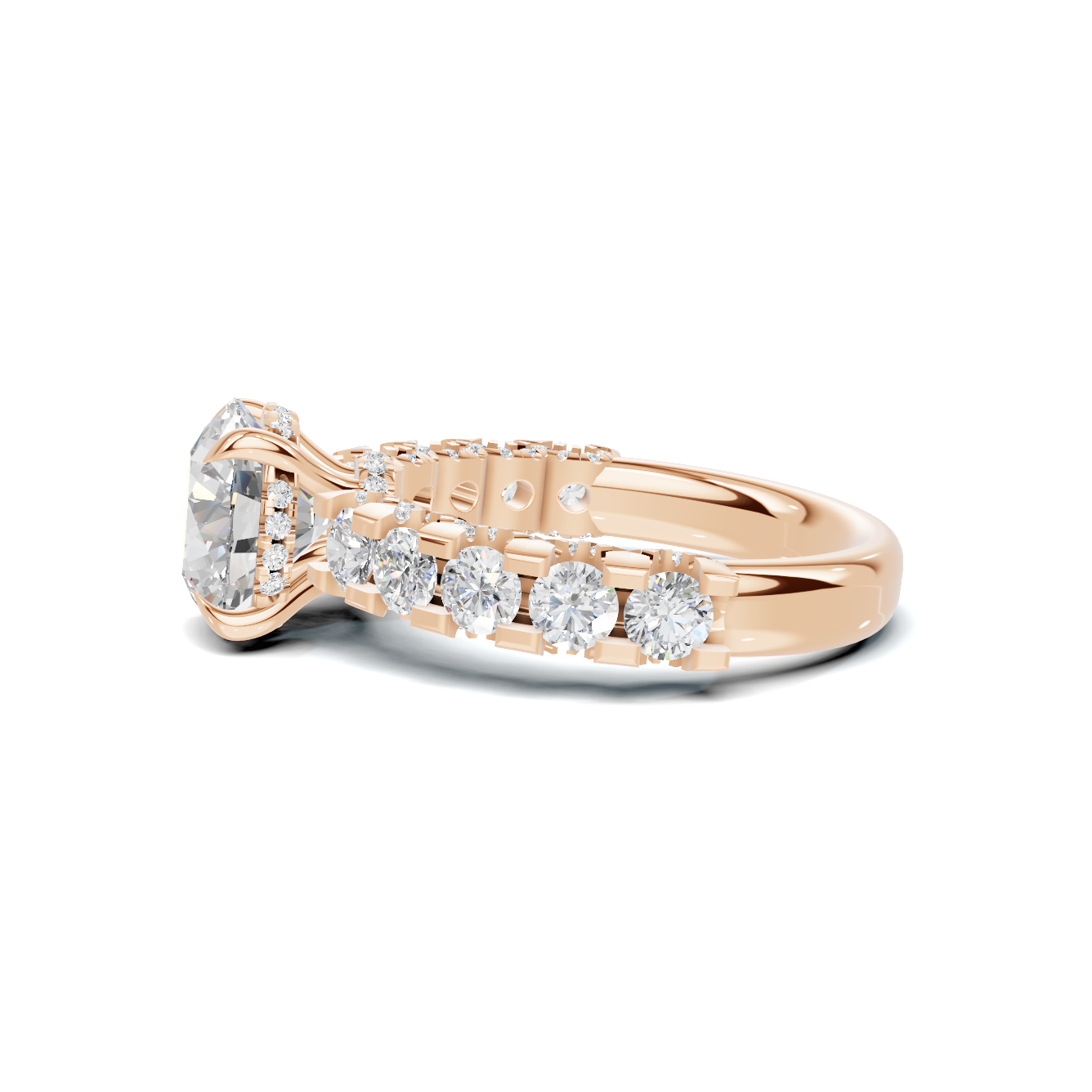 Brilliant Pave Accent Ring