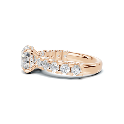 Brilliant Pave Accent Ring