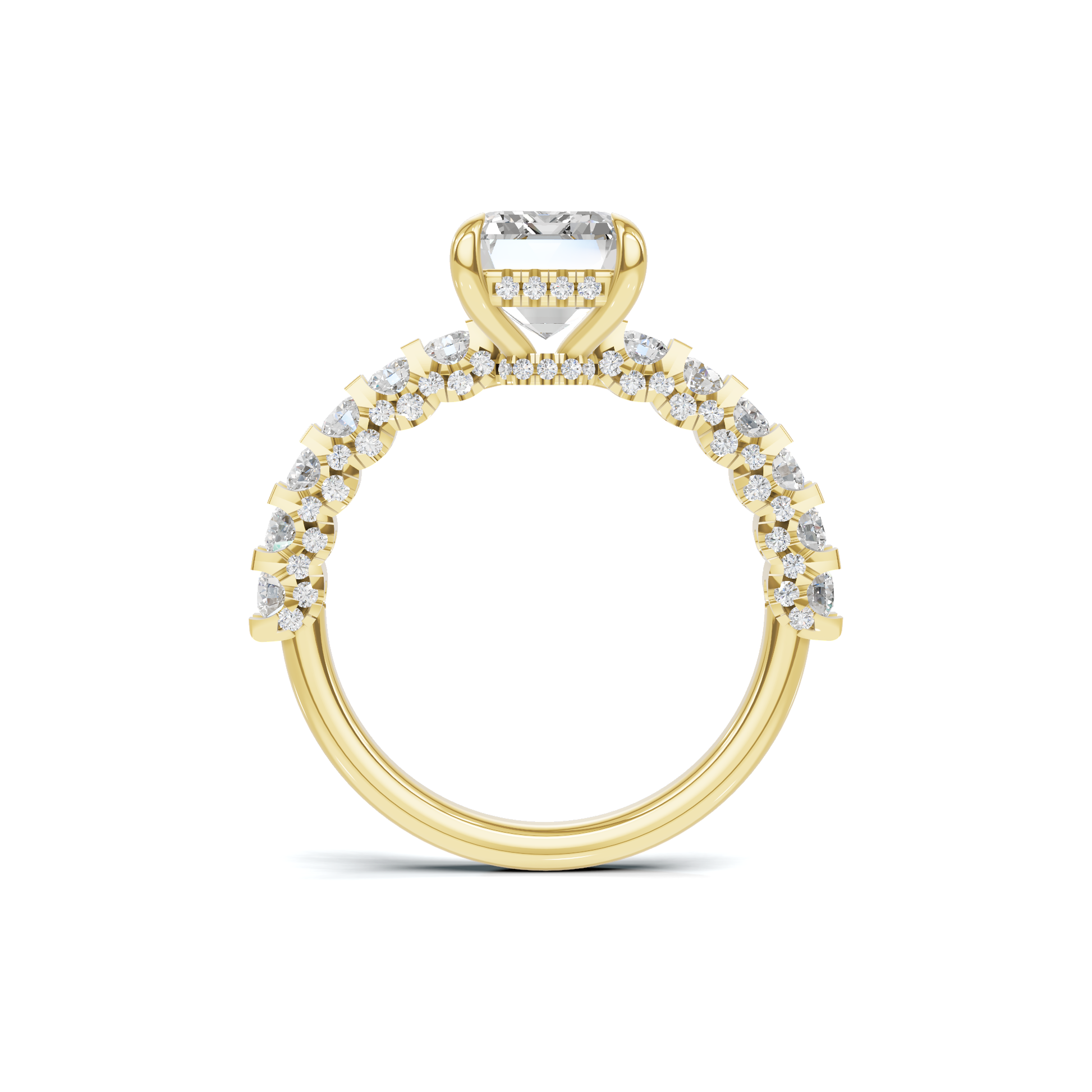 Brilliant Pave Band Ring
