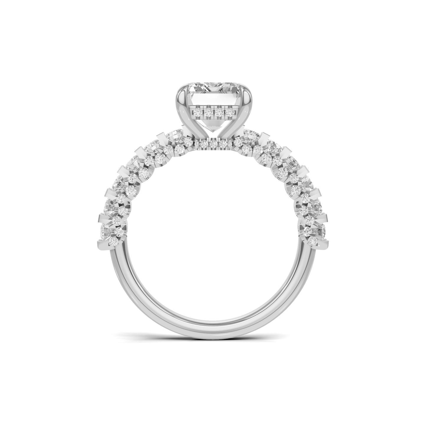 Brilliant Pave Band Ring