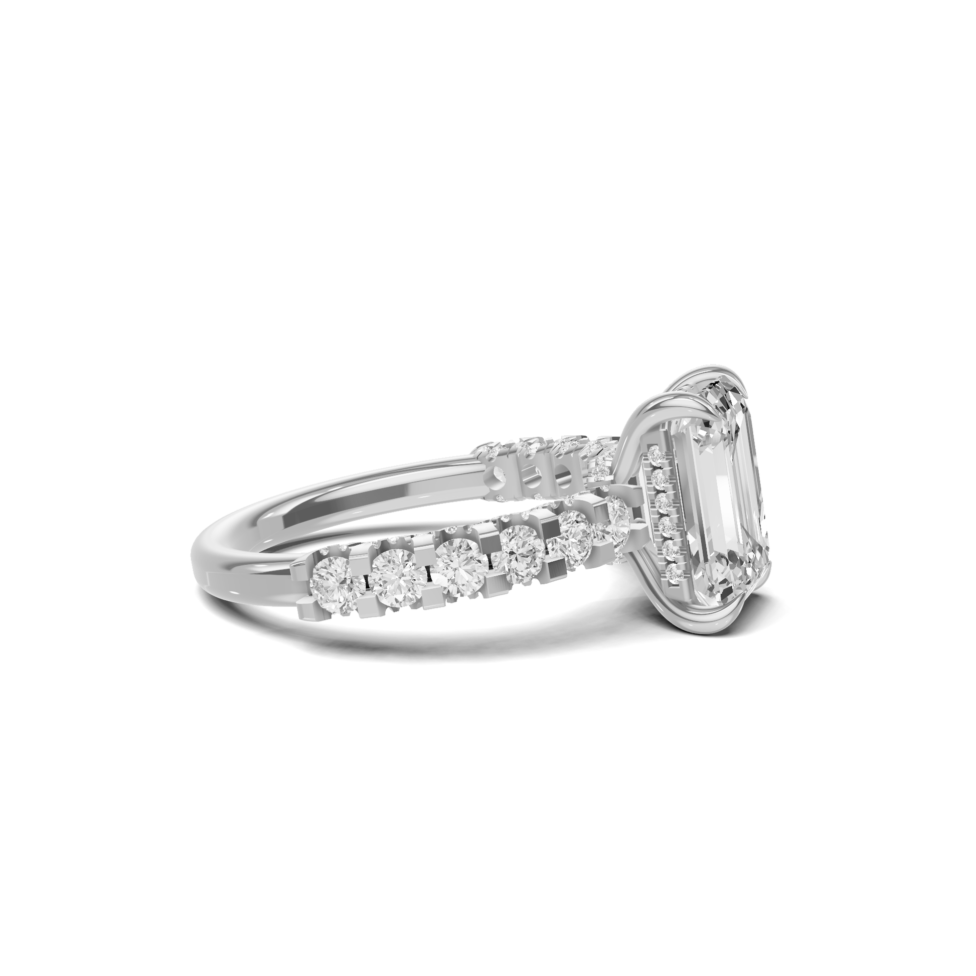 Brilliant Pave Band Ring