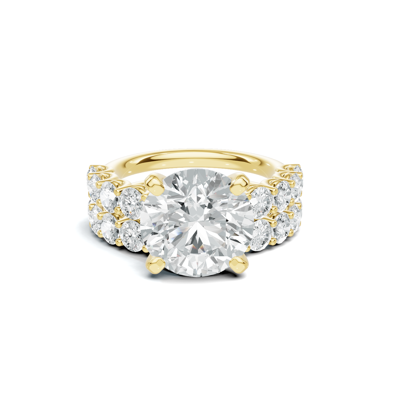 Brilliant Pave Bridal Ring