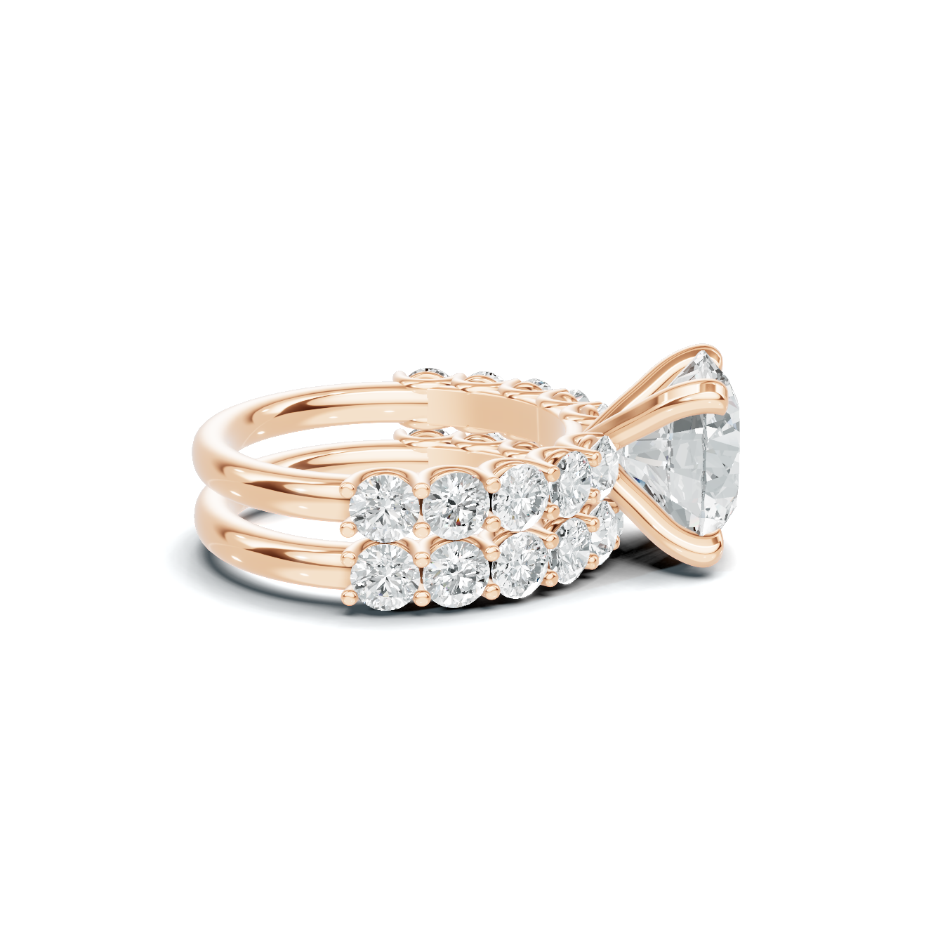 Brilliant Pave Bridal Ring