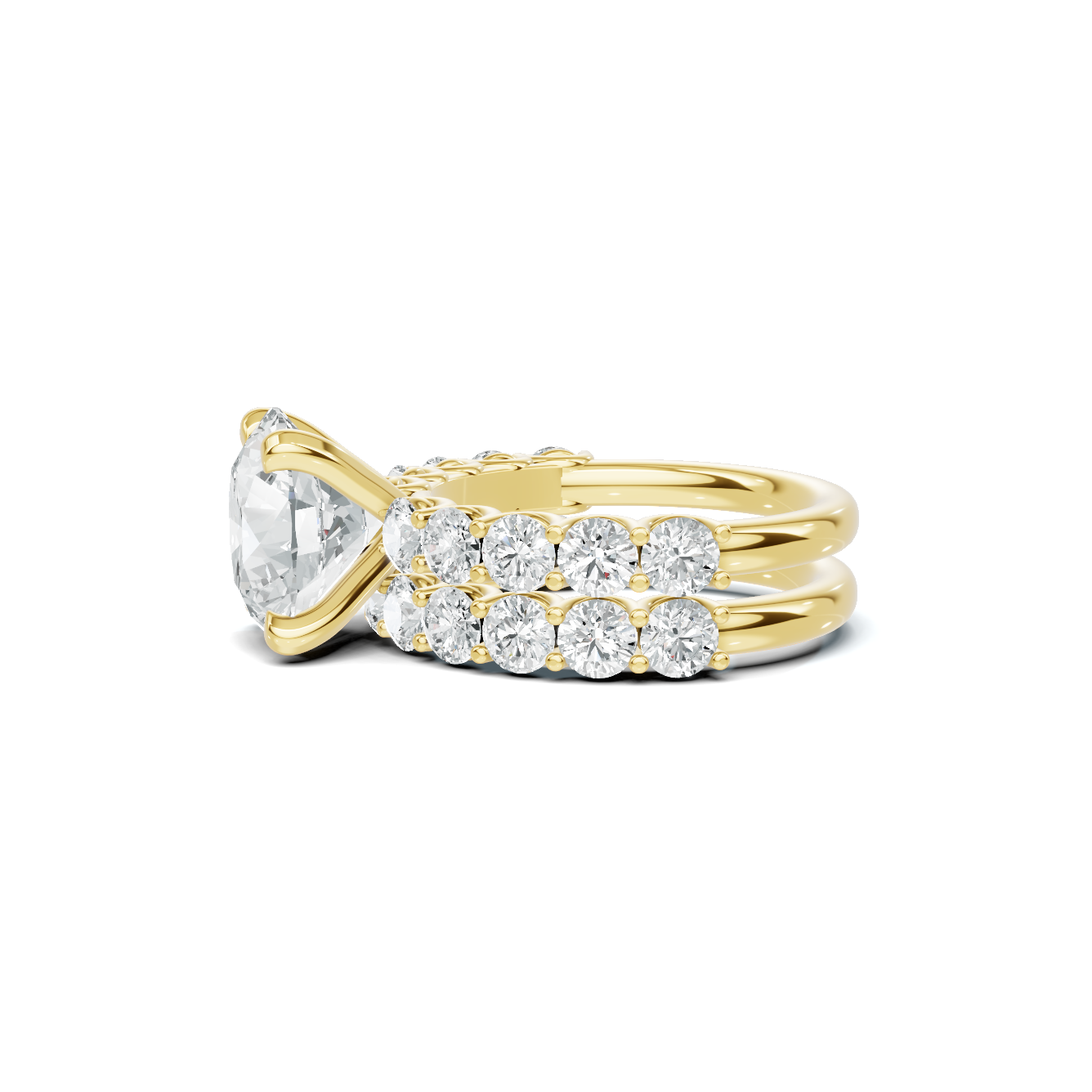 Brilliant Pave Bridal Ring