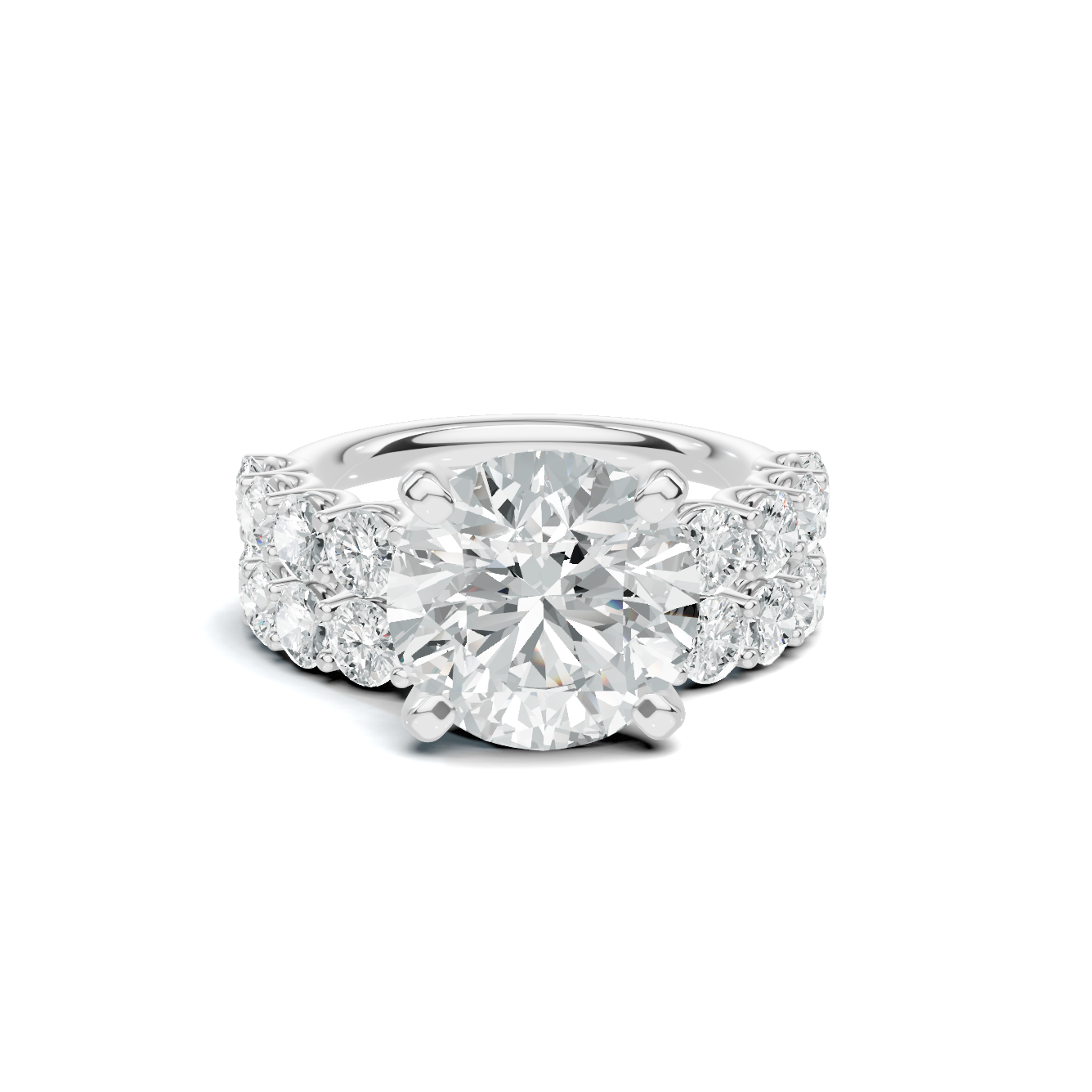 Brilliant Pave Bridal Ring