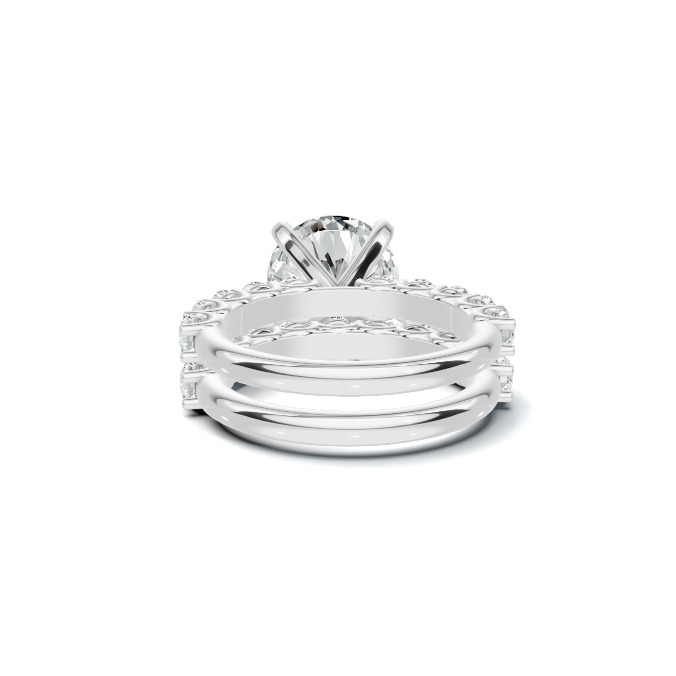 Brilliant Pave Bridal Ring