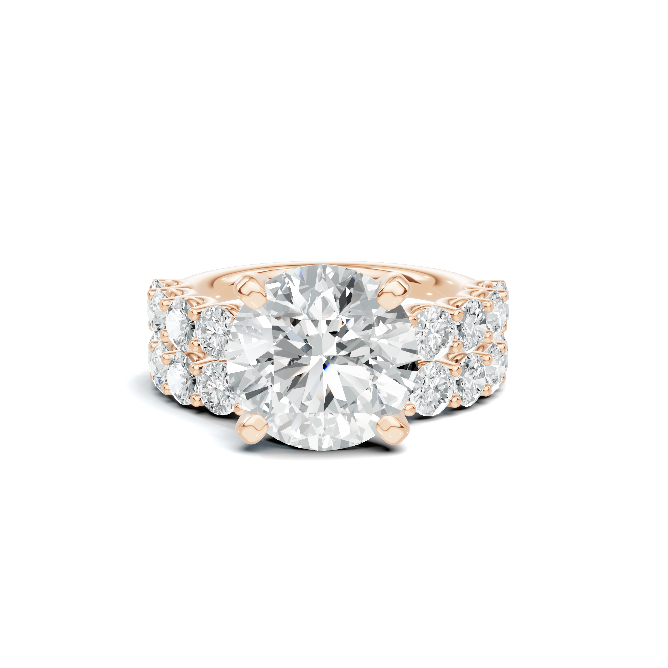 Brilliant Pave Bridal Ring