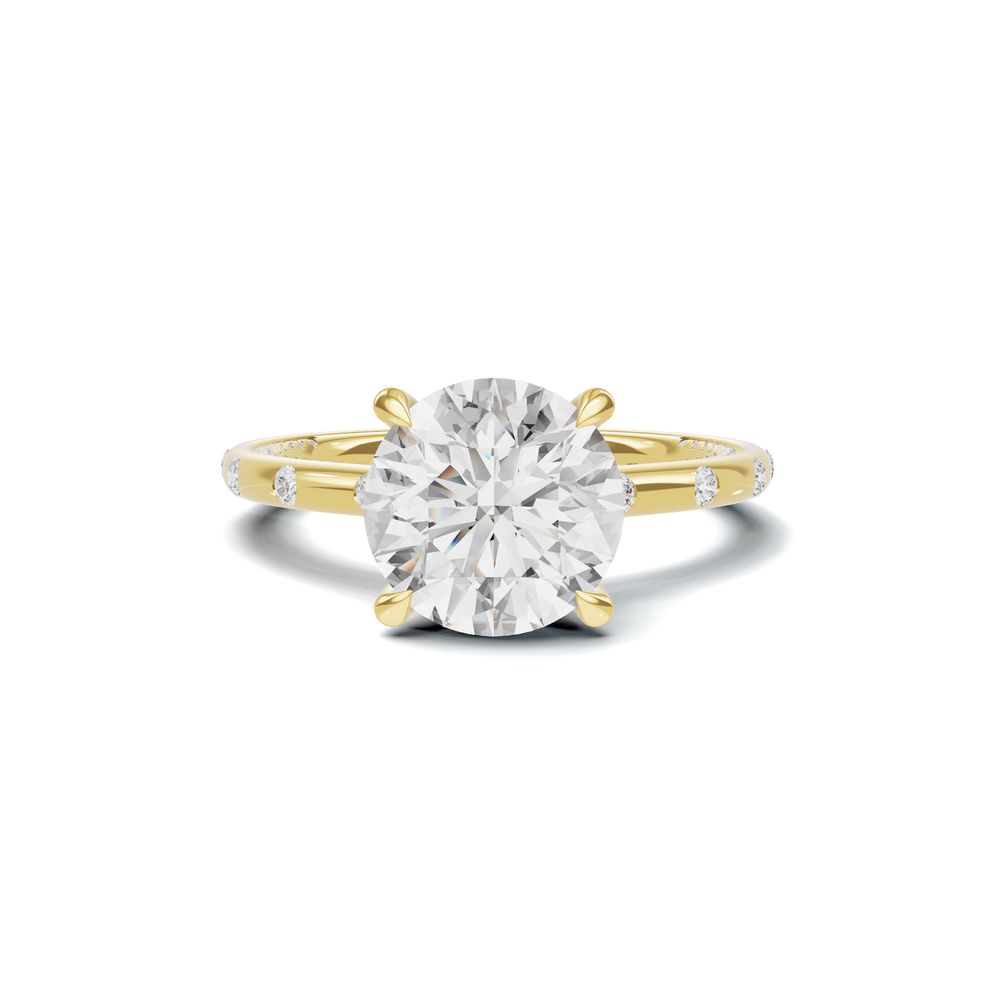 Brilliant Pave Infinity Ring