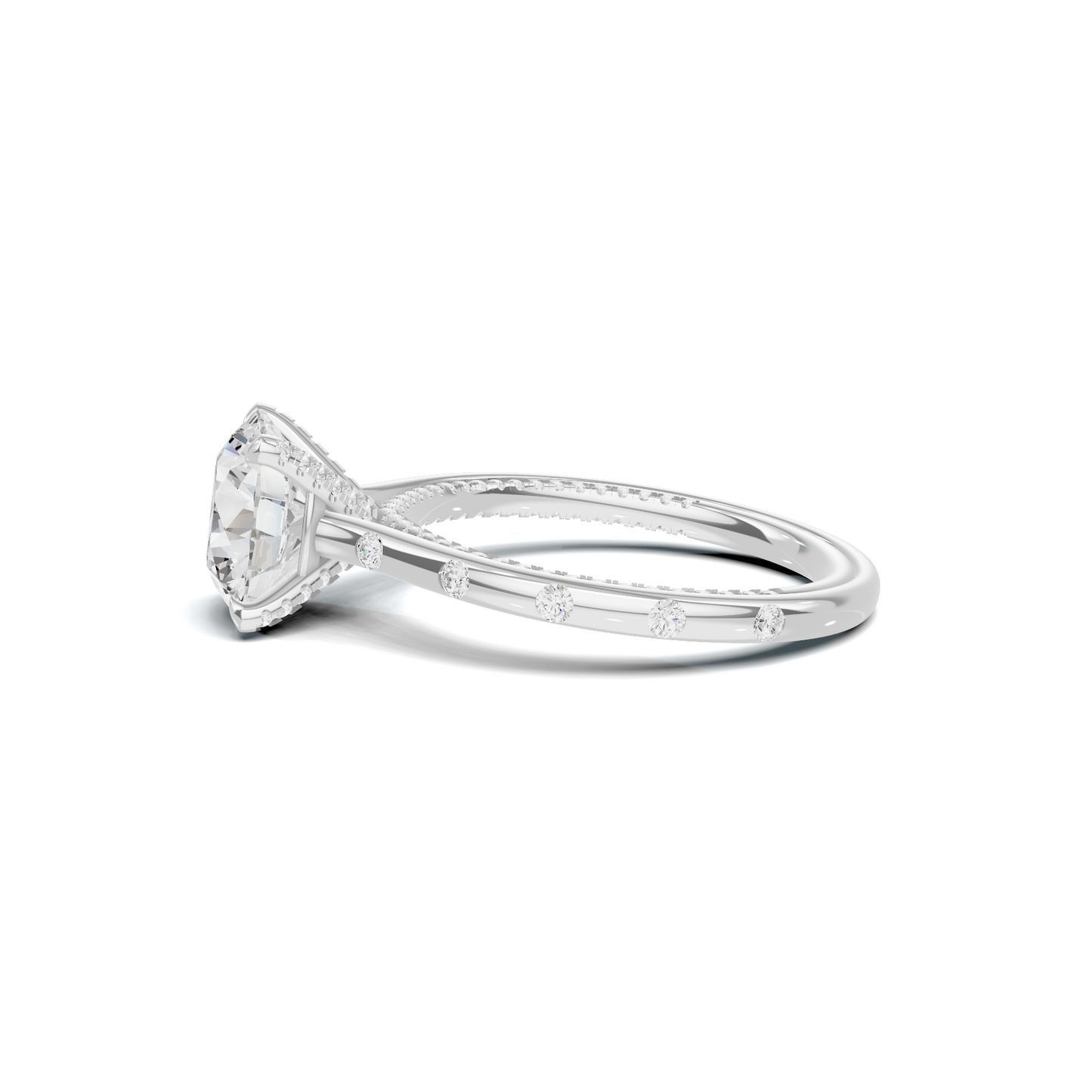 Brilliant Pave Infinity Ring