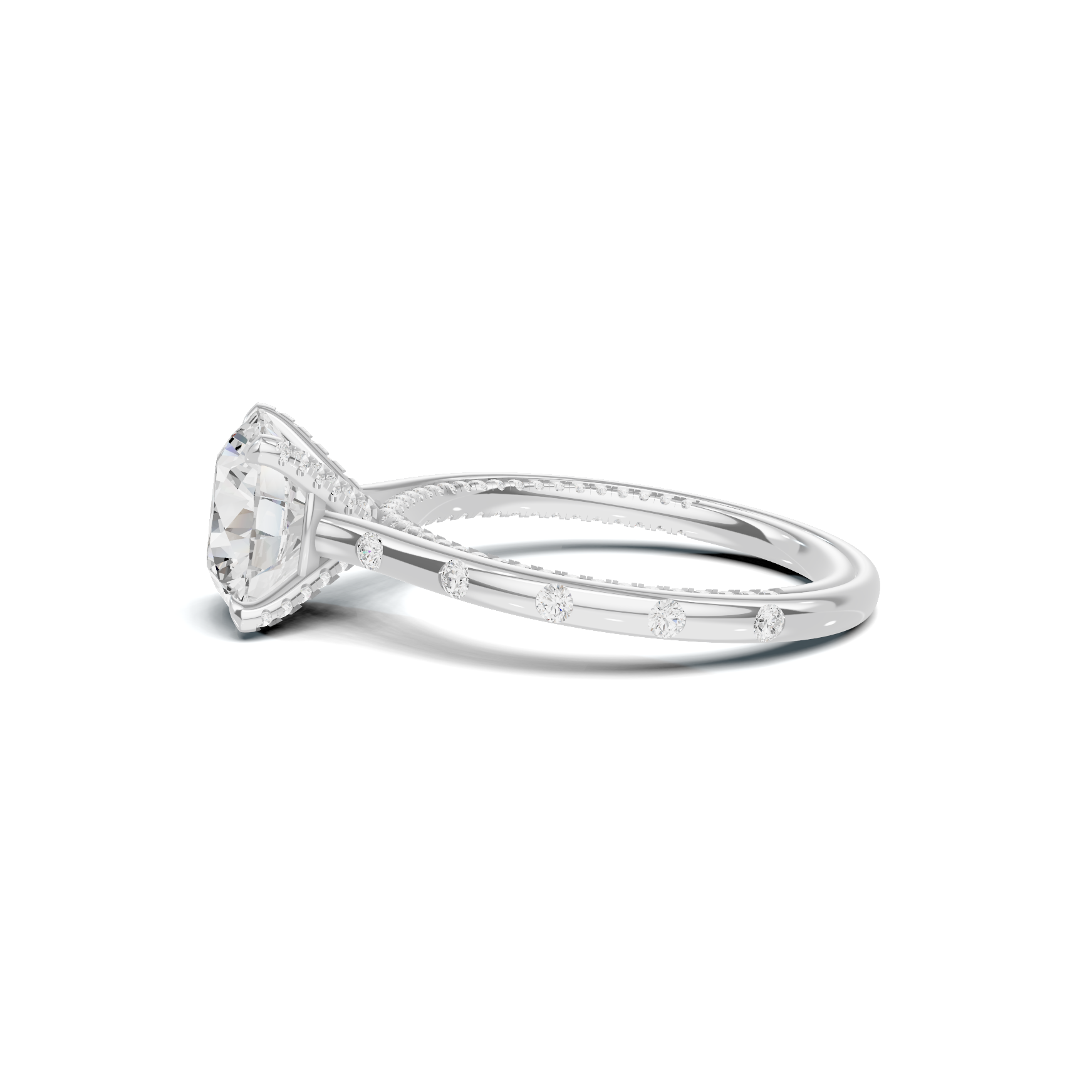 Brilliant Pave Infinity Ring