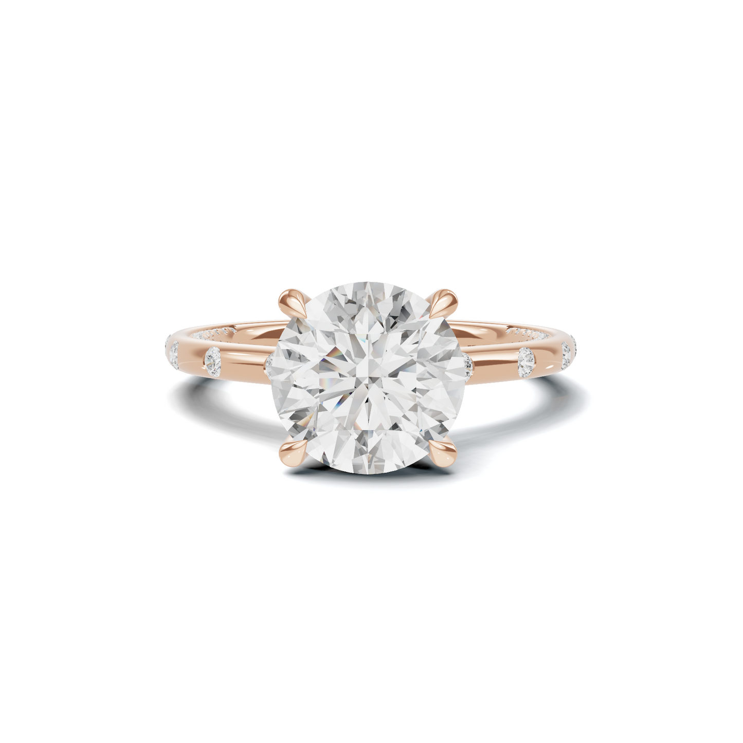 Brilliant Pave Infinity Ring
