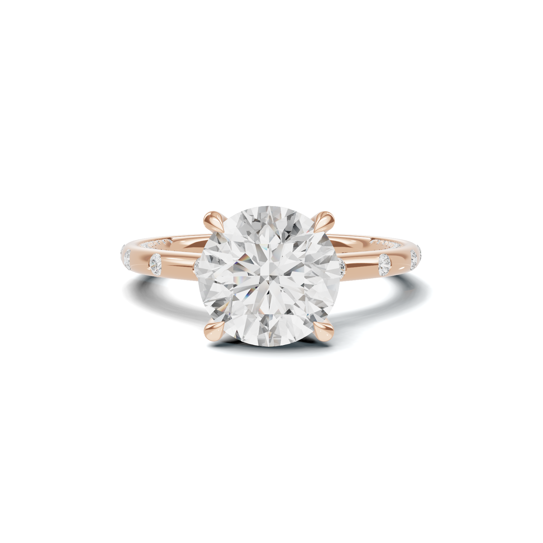 Brilliant Pave Infinity Ring