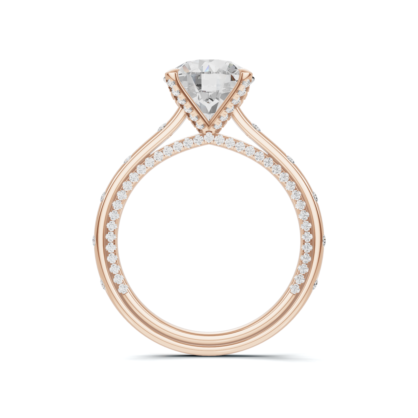 Brilliant Pave Infinity Ring