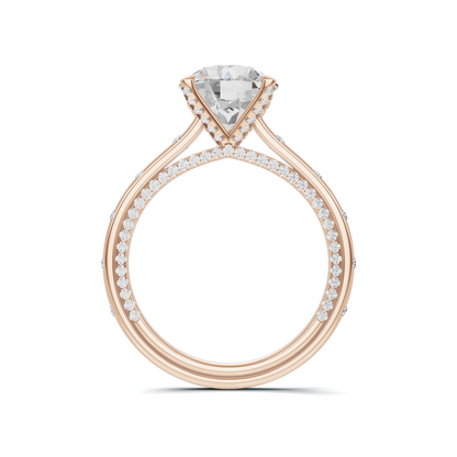Brilliant Pave Infinity Ring