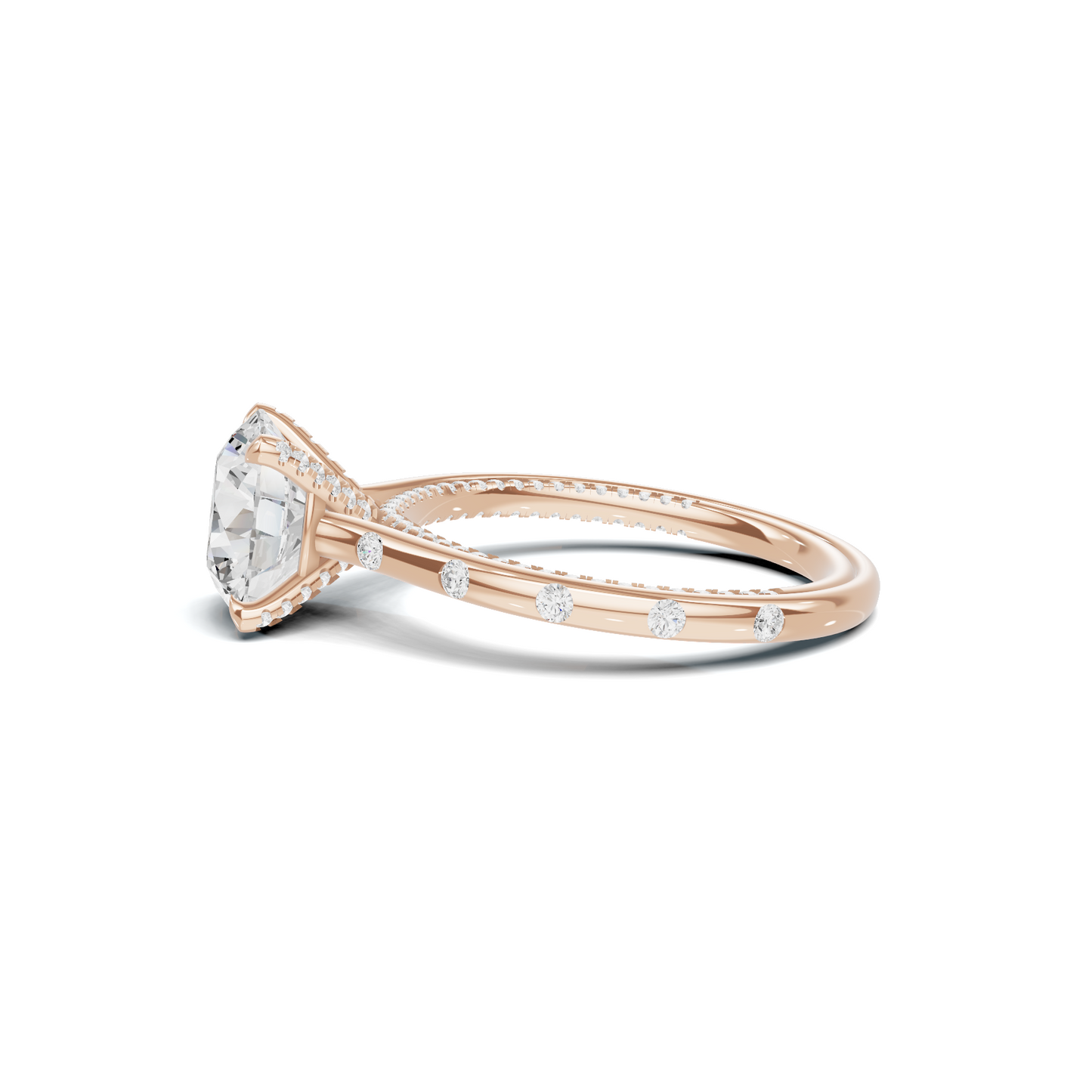 Brilliant Pave Infinity Ring