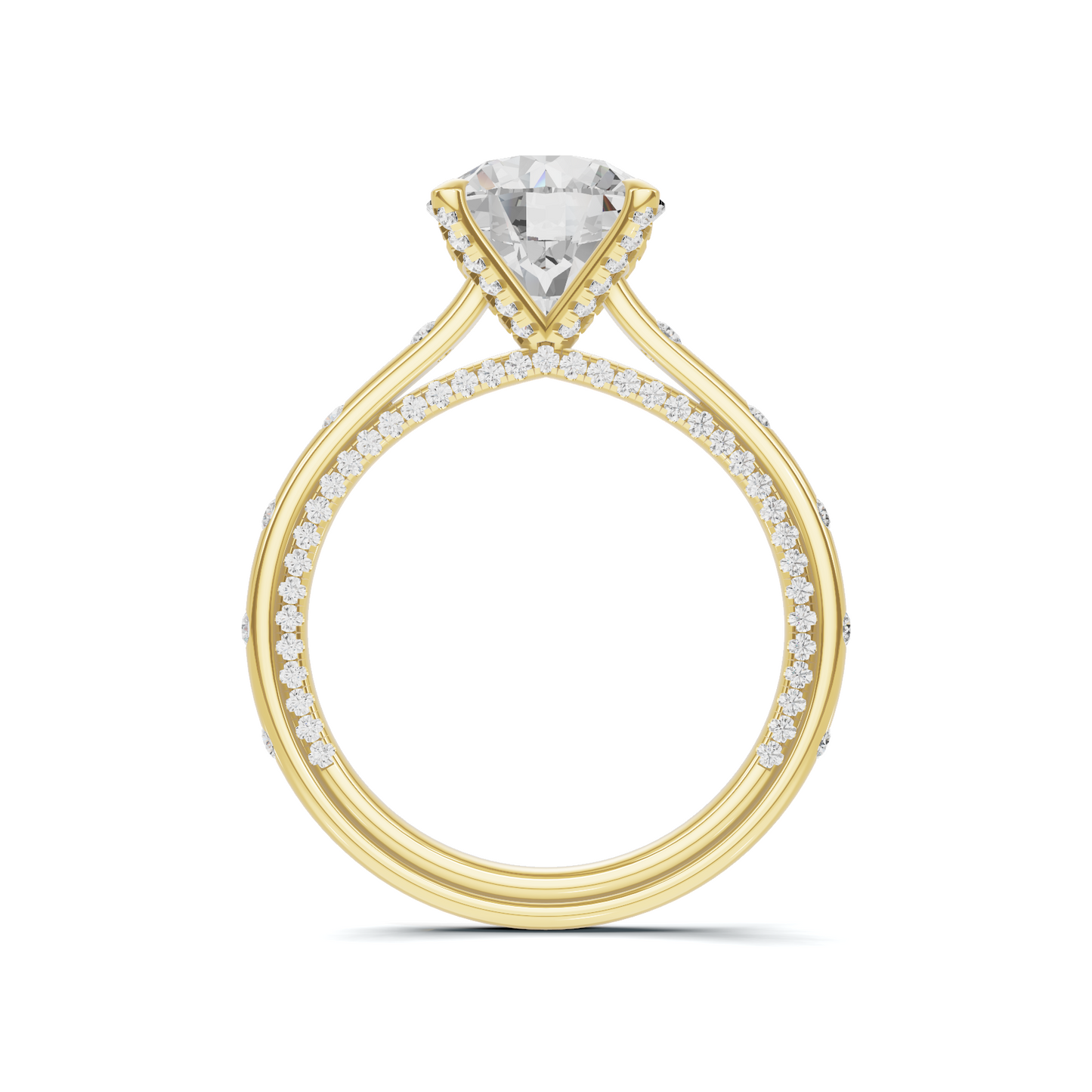 Brilliant Pave Infinity Ring
