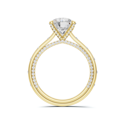 Brilliant Pave Infinity Ring