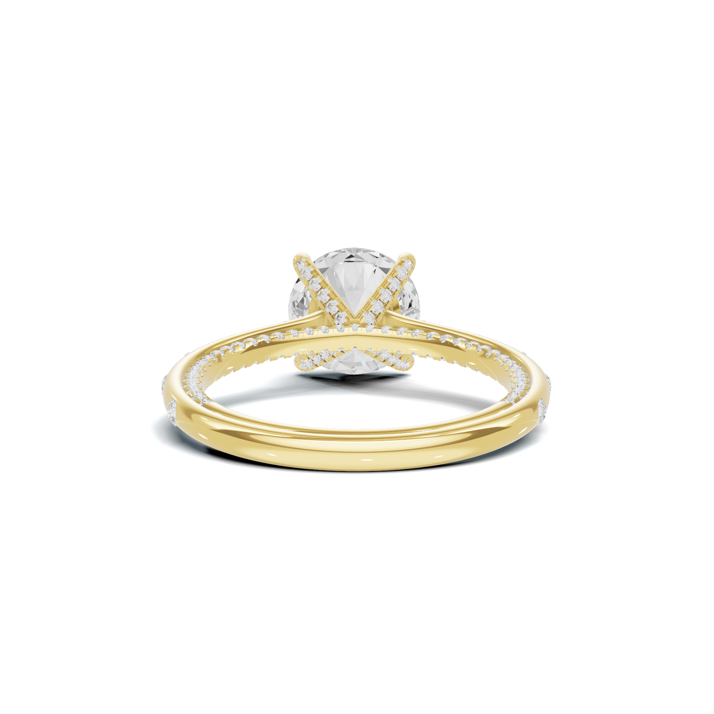Brilliant Pave Infinity Ring