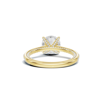 Brilliant Pave Infinity Ring