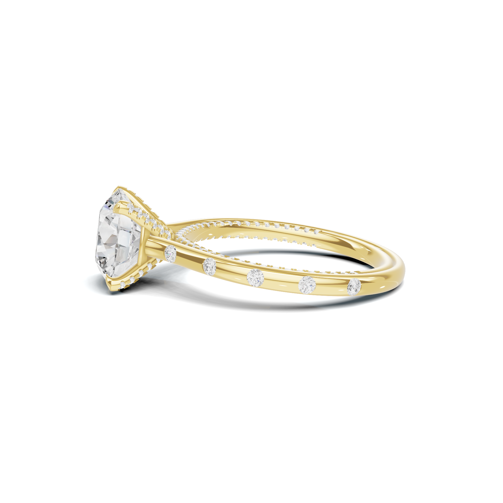 Brilliant Pave Infinity Ring