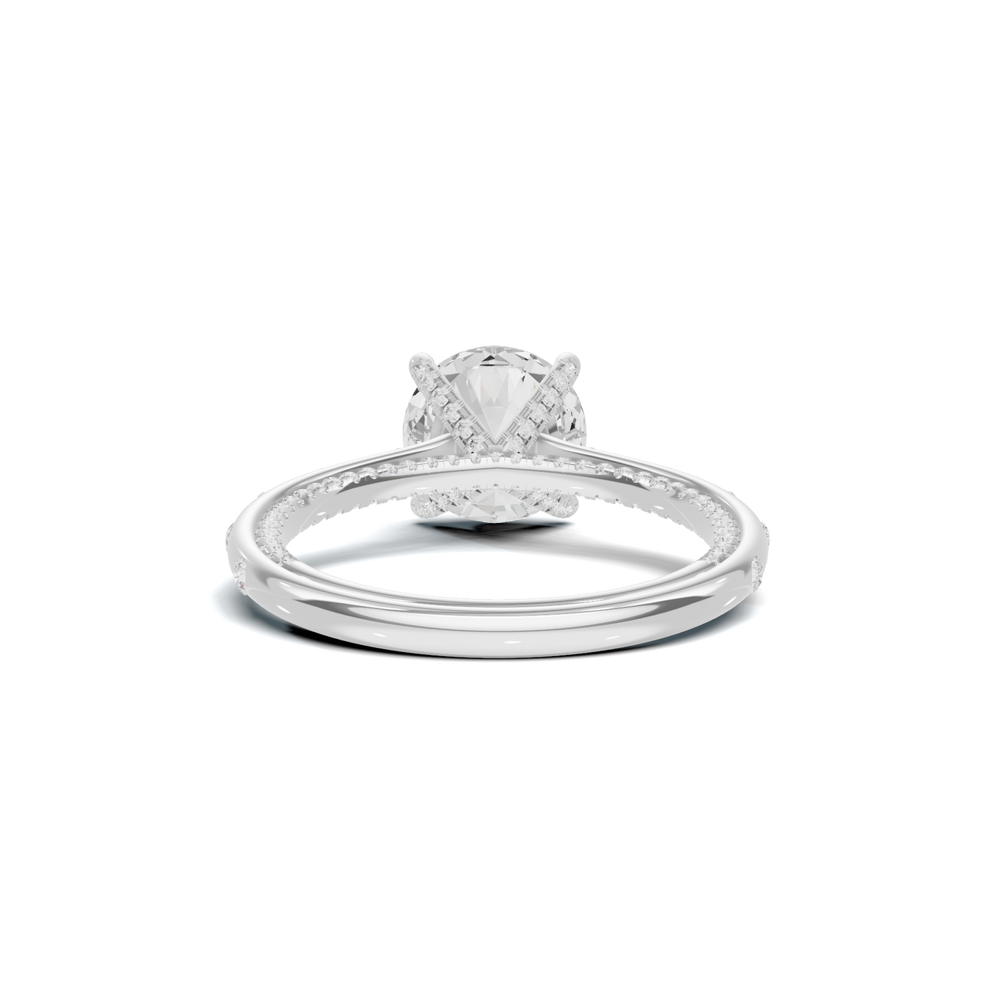 Brilliant Pave Infinity Ring