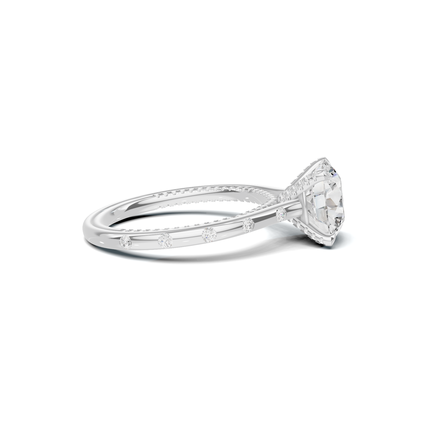 Brilliant Pave Infinity Ring
