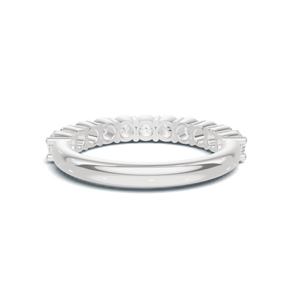 Brilliant Shared Prong Ring