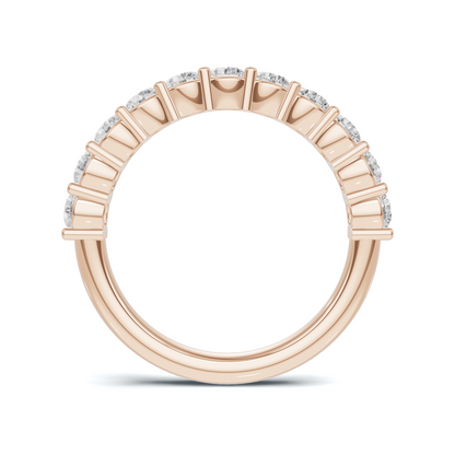 Brilliant Shared Prong Ring