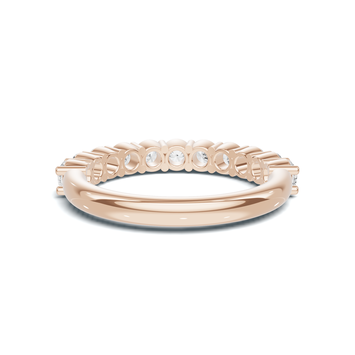 Brilliant Shared Prong Ring