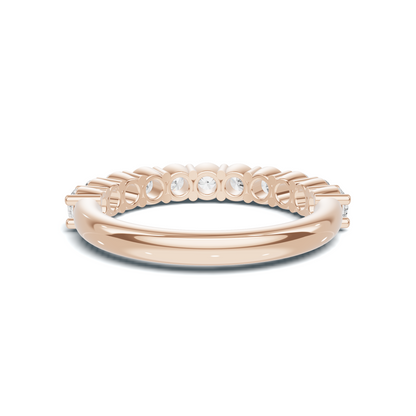 Brilliant Shared Prong Ring