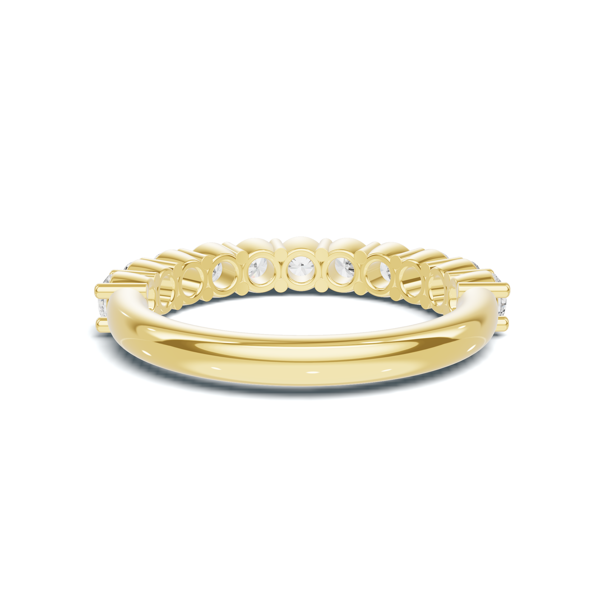 Brilliant Shared Prong Ring