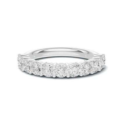 Brilliant Shared Prong Ring