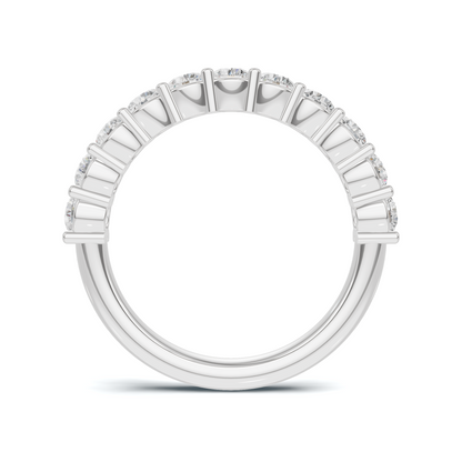 Brilliant Shared Prong Ring