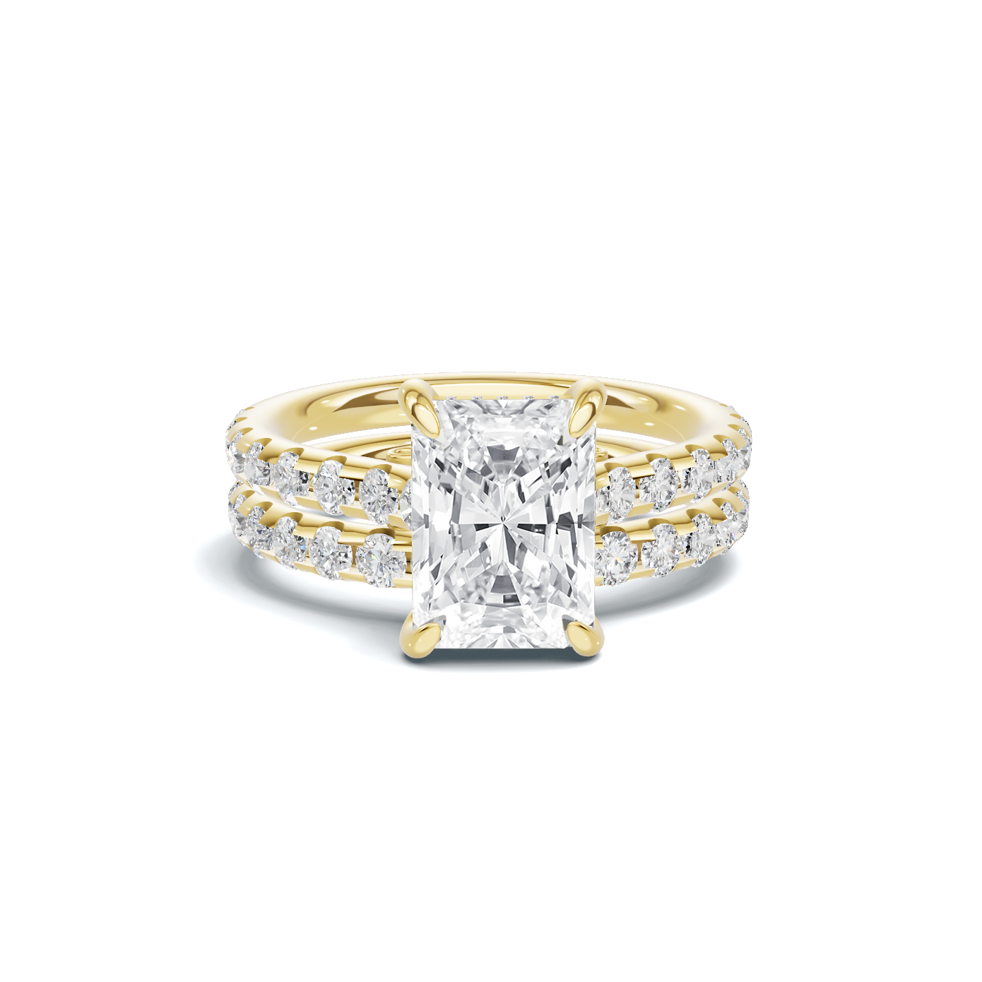 Brilliant Stackable Band Ring